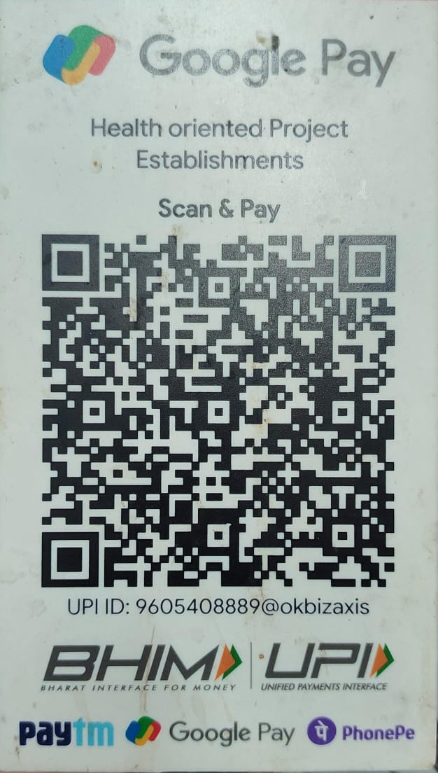 HOPE India Donation QR Code